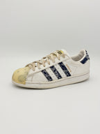 Adidas Superstar White Navy Westside Paisley Bandana