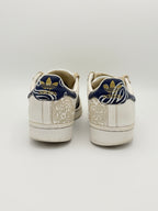 Adidas Superstar White Navy Westside Paisley Bandana