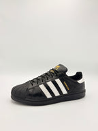 Adidas Originals Superstar II Beams Black White Gold Mens