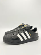 Adidas Originals Superstar II Beams Black White Gold Mens