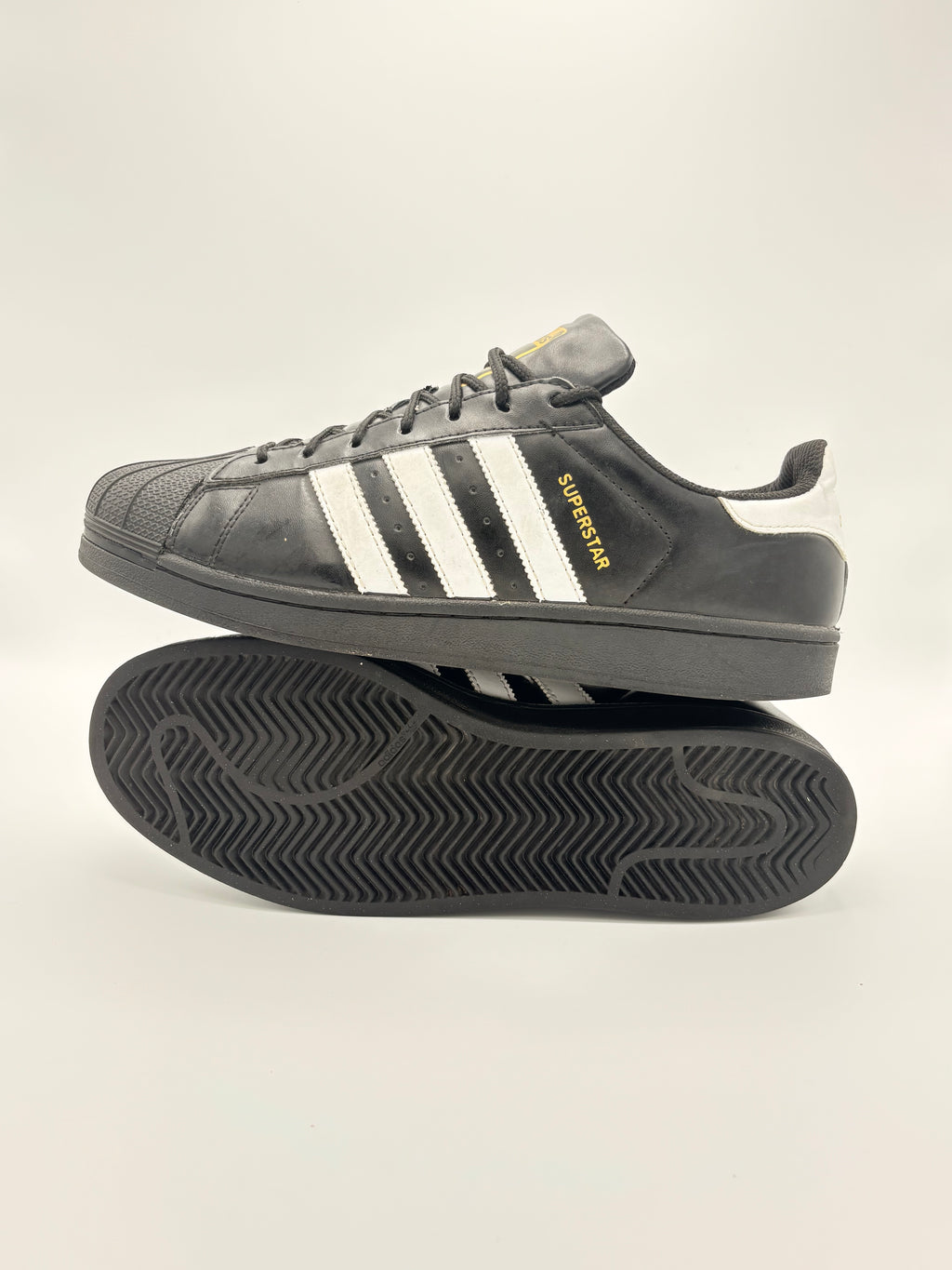 Adidas Originals Superstar II Beams Black White Gold Mens