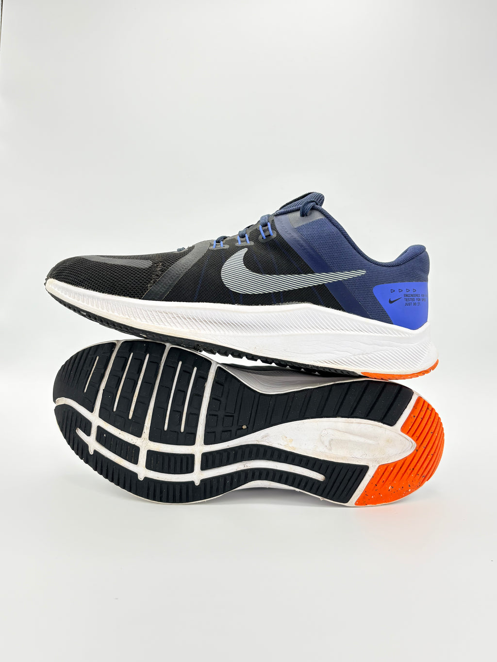 Nike Quest 4 Black Midnight Navy Low Top