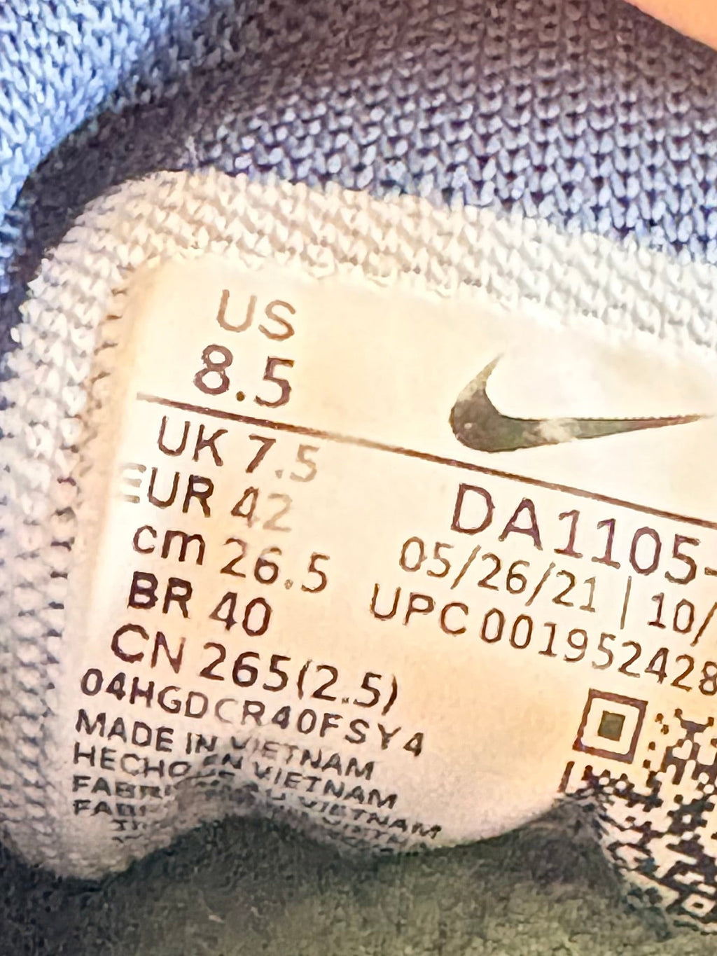 Nike Quest 4 Black Midnight Navy Low Top