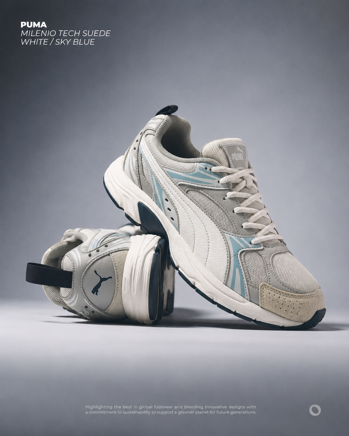 PUMA Adult Milenio Tech Suede Sneaker